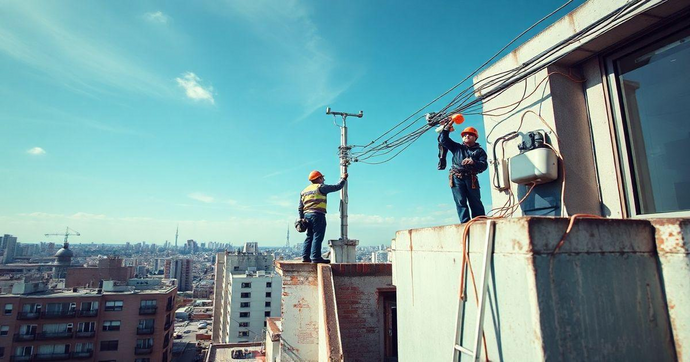 Instalação de Para Raios em Edificações